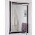 Frameless Decorative Mirror With Black Border 18 x 24" - photo