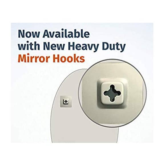 Modern Frameless Decorative Round Mirror 18"