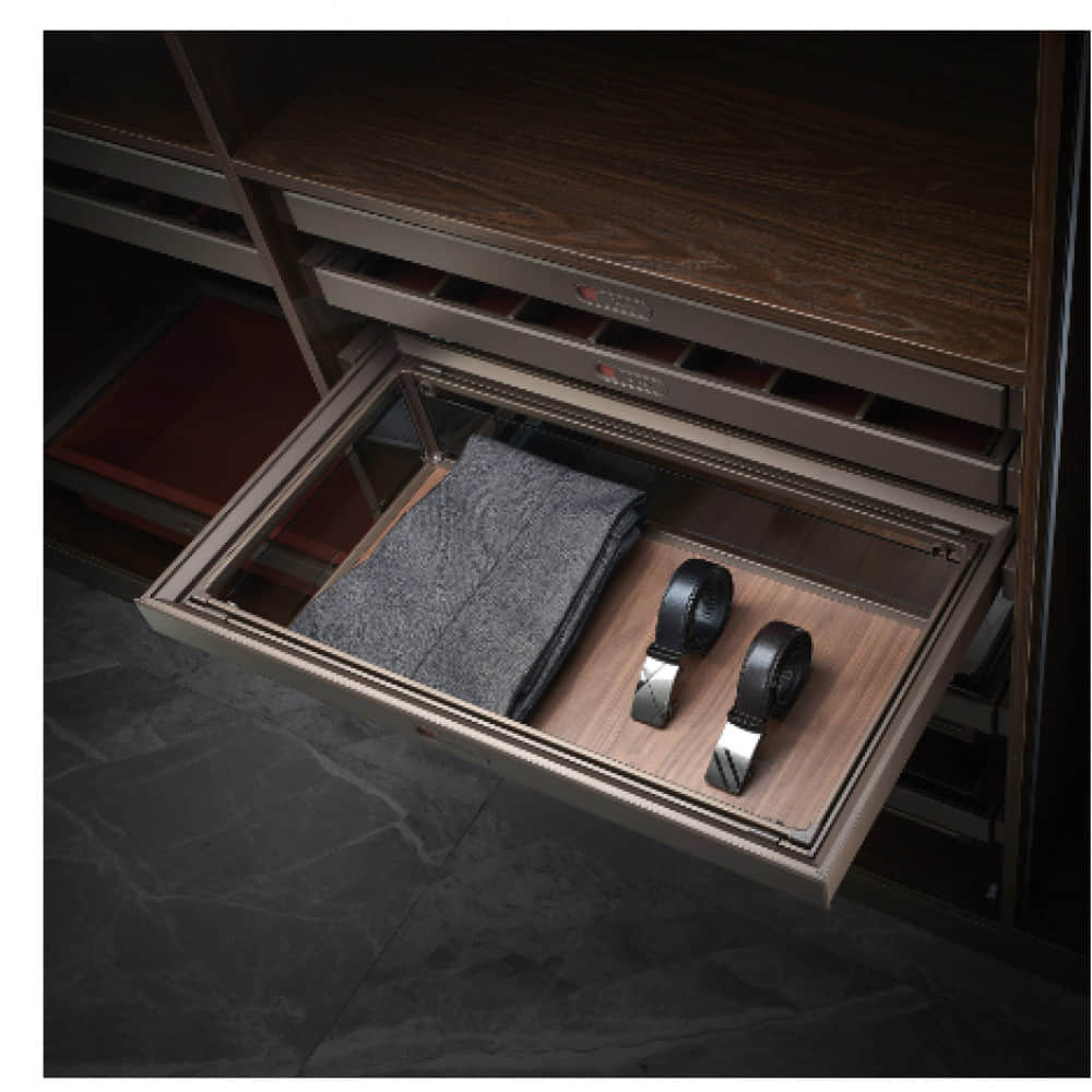 Wardrobe Storage Rattan Basket - 600MM - photo