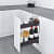 Kitchen Cabinet Under-Mount Narrow Pull Out Basket 300 MM - photo