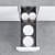 Kitchen Cabinet Under-Mount Narrow Pull Out Basket 300 MM - rear_view