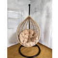 Single Seater Outdoor Swing (Cream) - photo