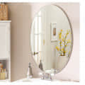 Frameless Decorative Oval Mirror  (18 X 24) - front_view