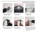 Frameless Decorative Wall Mirror (18 X 24) - top_view