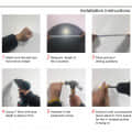 Frameless Designer Mirror (18 X24) - top_view