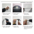 Modern Round Frameless Bathroom Mirror 18" - top_view