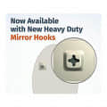 Modern Round Frameless Bathroom Mirror 18" - rear_view