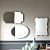 Decorative Designer Wall Mirror (Set of 3) - photo