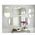 Decorative Designer Wall Mirror  (Set of 4) - photo