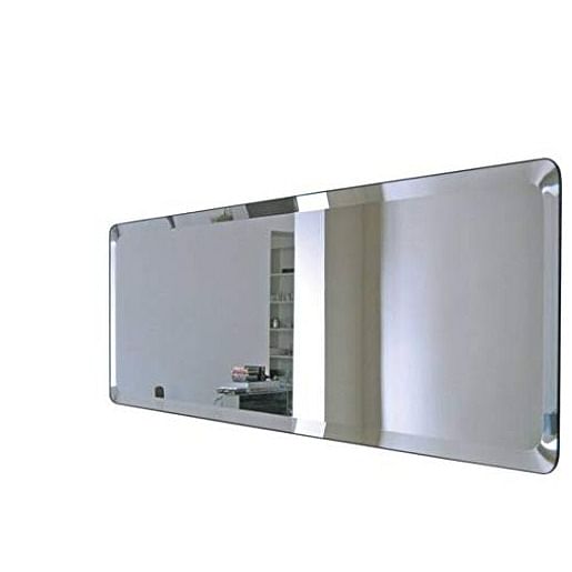 Quality Glass Glass Wall Mirror (18 X 36 Inch, Silver). (QG-FL-077)