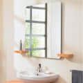 Frameless Decorative Rectangular Mirror 18 X 24" - front_view