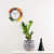 Helena Mini - Wooden Wall Clock - top_view