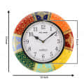 Helena Mini - Wooden Wall Clock - rear_view