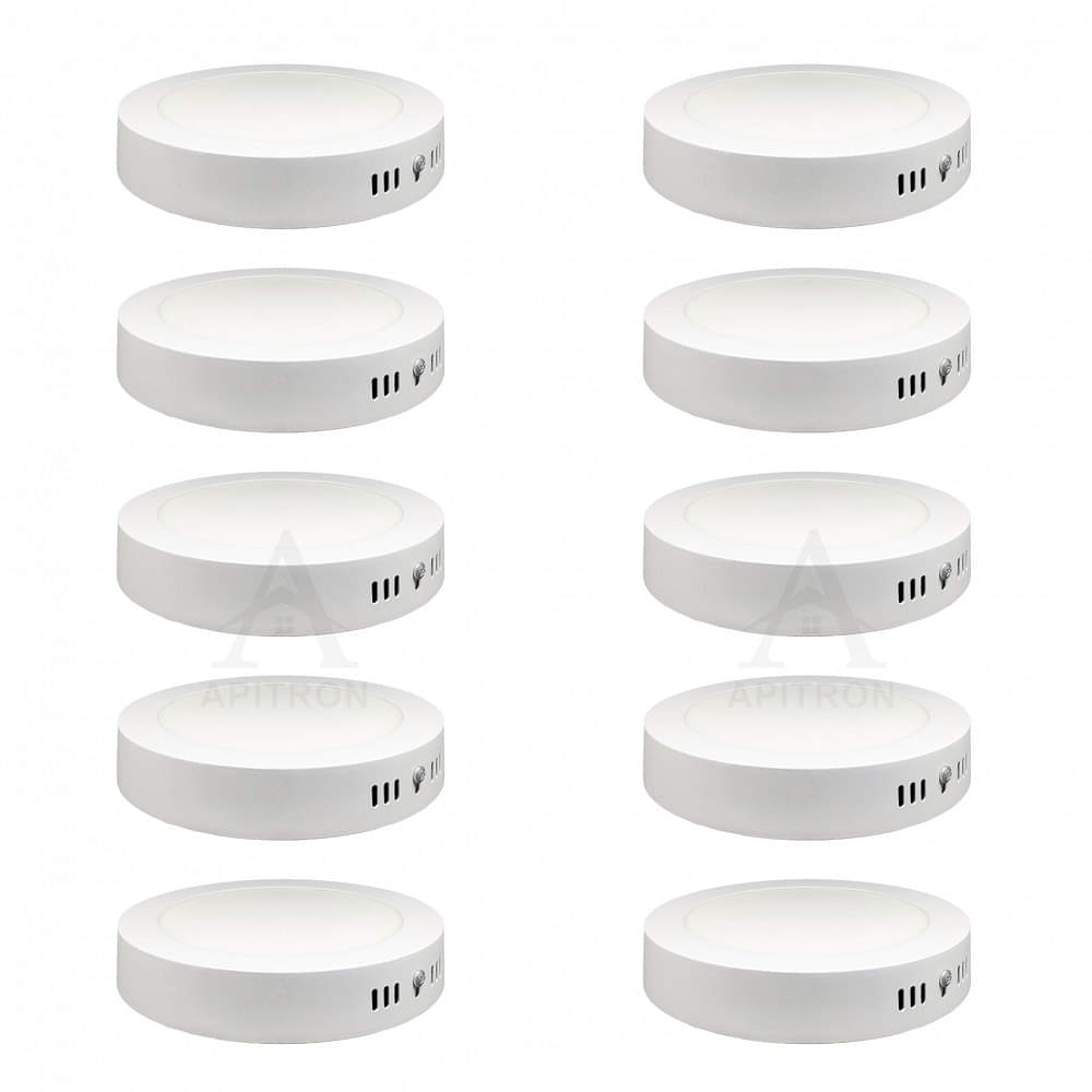 NESSON Lite 12W LED Surface Panel Light Pack of 10 - photo