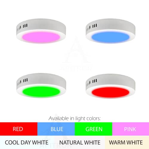 NESSON Lite 12W LED Surface Panel Light Pack of 10