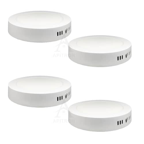 NESSON Lite 12W LED Surface Panel Light Pack of 4