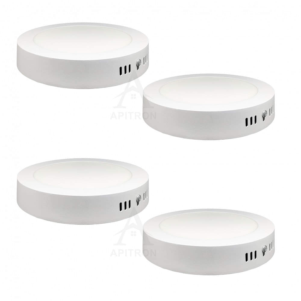 NESSON Lite 12W LED Surface Panel Light Pack of 4 - photo