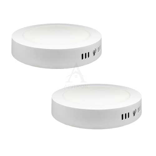 NESSON Lite 12W LED Surface Panel Light Pack of 2