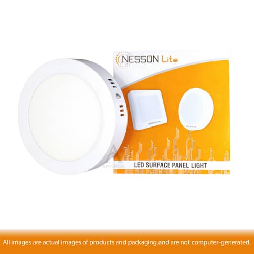 NESSON Lite 12W LED Surface Panel Light Pack of 2