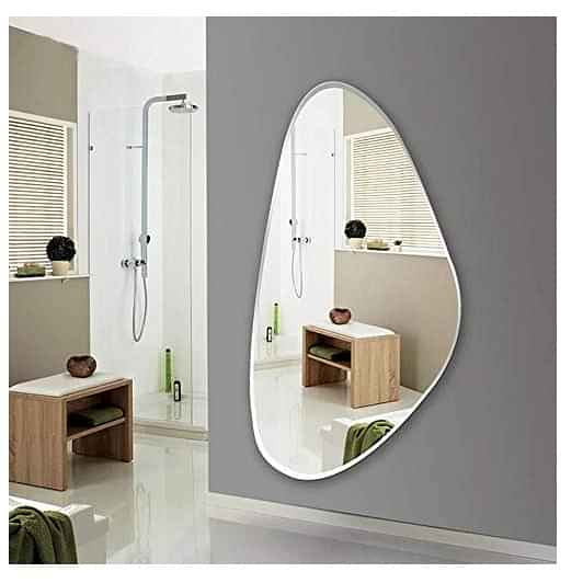 Decorative Frameless Mirror 18 X 36" - photo