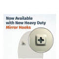 Round Frameless Decorative Mirror 24" - rear_view