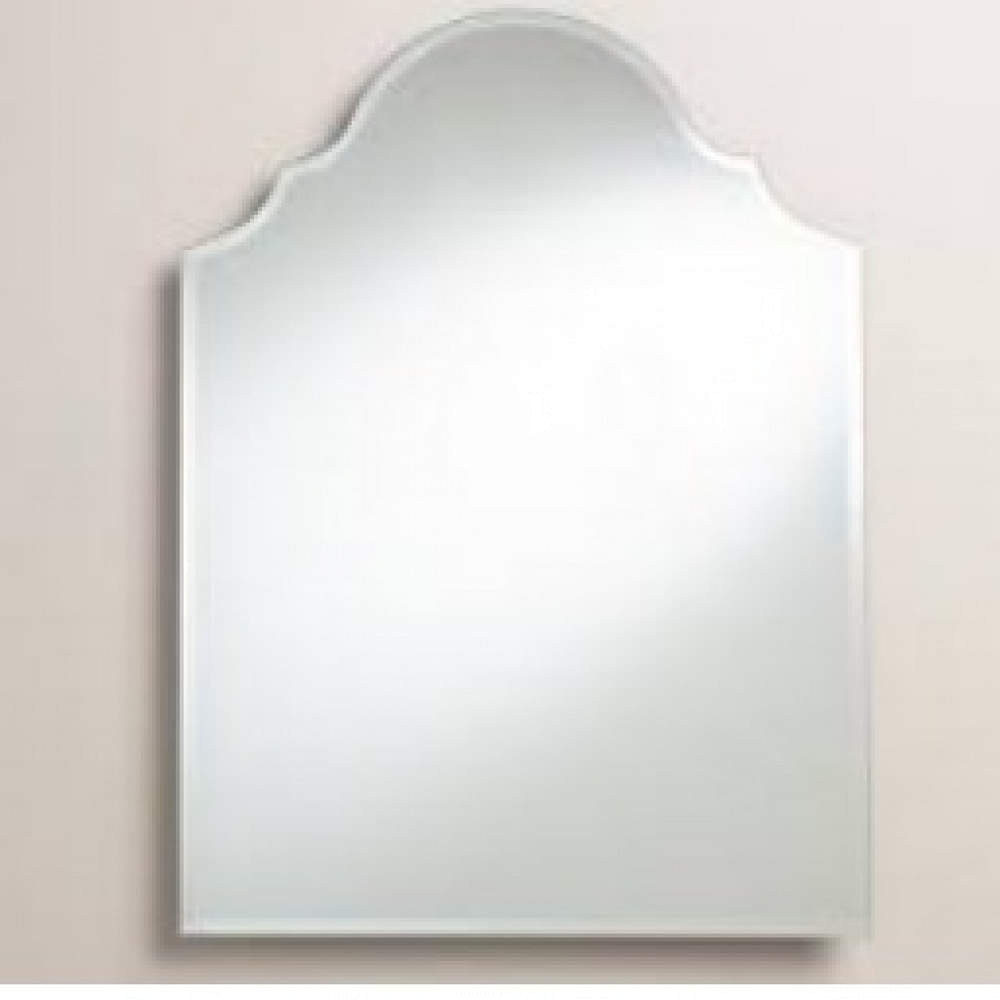 Frameless Decorative Bathroom Mirror 18 X 30" - photo