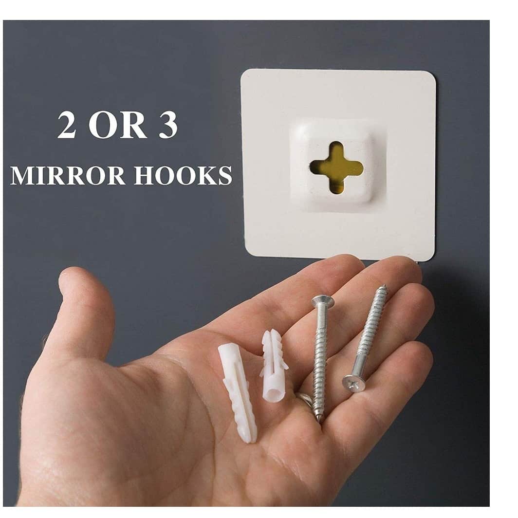 Frameless Vertical Decorative Mirror 24 X 30" - front_view
