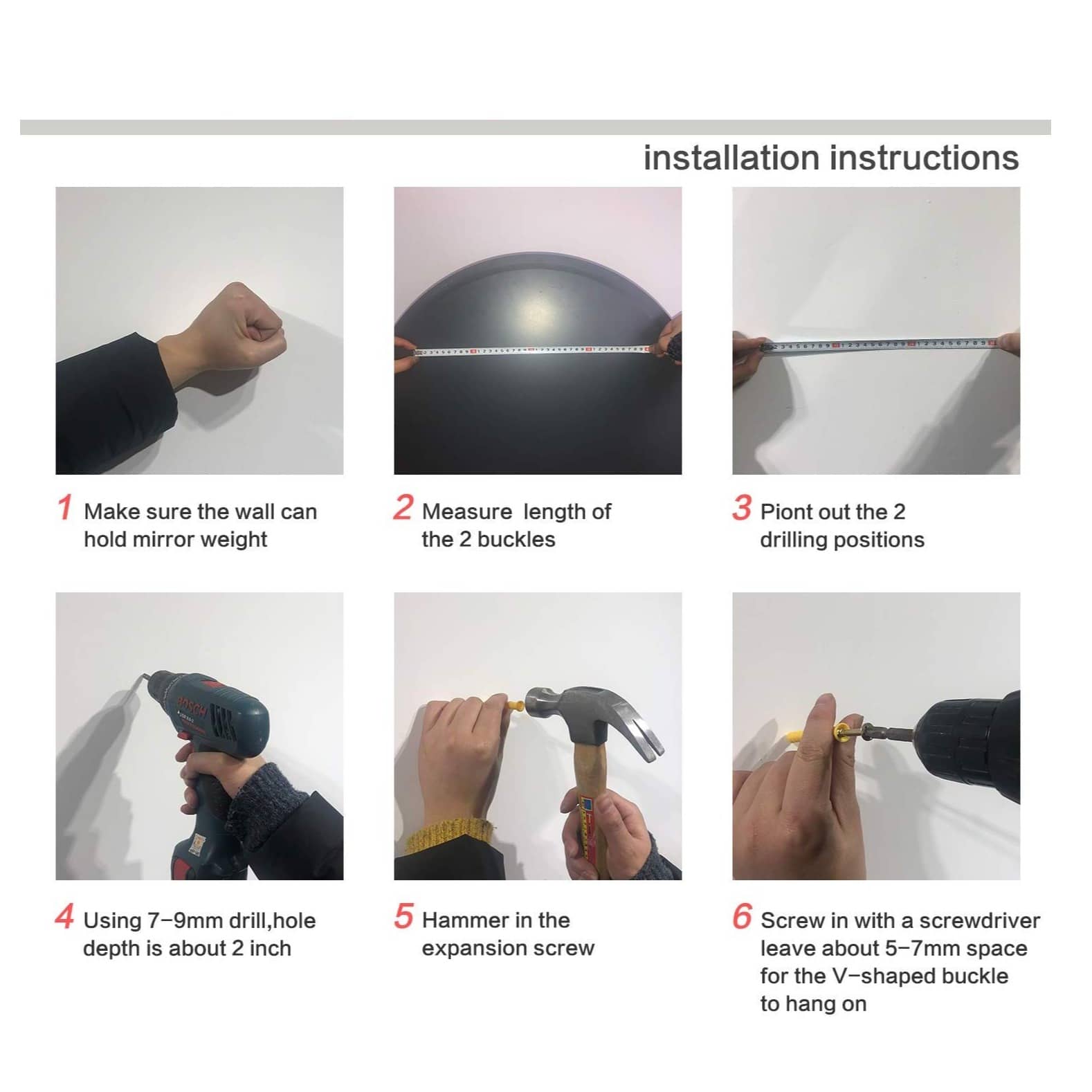 Half Round Frameless Decorative Wall Mirror 18 X 24"