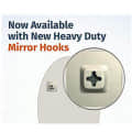 Frameless Decorative Bathroom Mirror 18 X 24" - rear_view