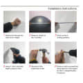 Frameless Decorative Vertical Mirror 18 X 36" - top_view