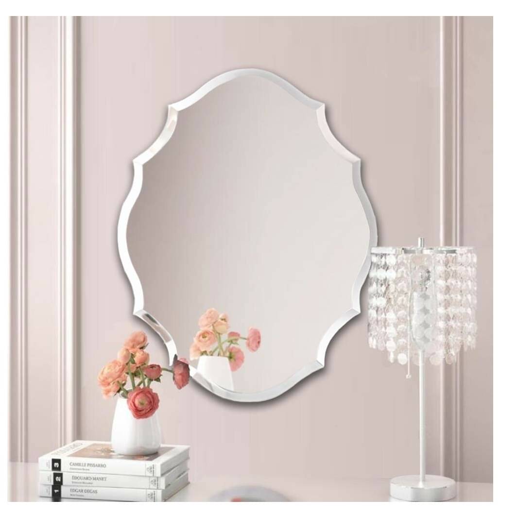 Modern Frameless Decorative Mirror 18 X 24"