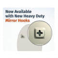Vertical  Shape Frameless Decorative Mirror 14 X 20" - rear_view