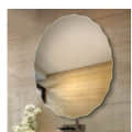 Frameless Round Shape Decorative Mirror 18" - photo
