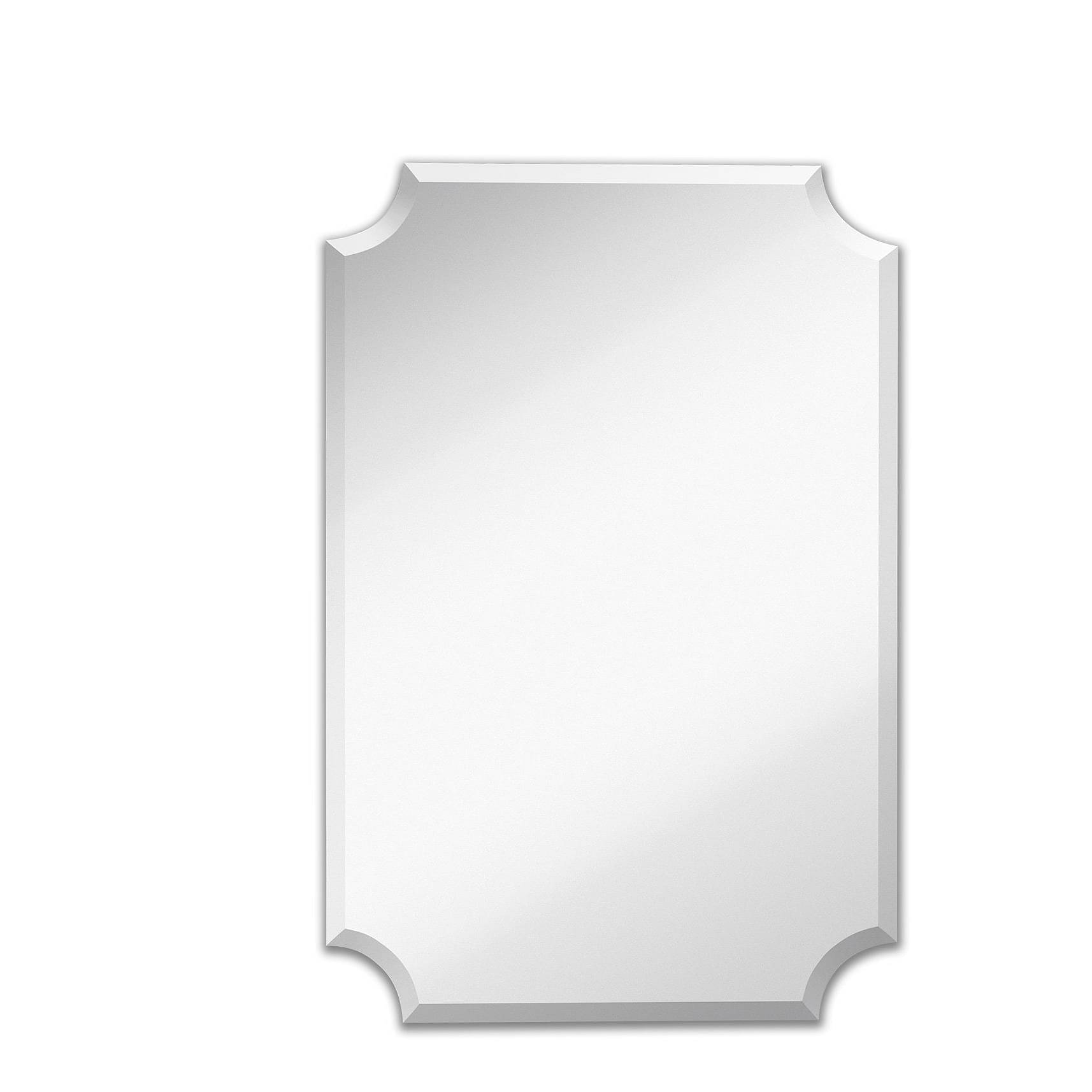 Frameless Decorative Wall Mirror 12 X 18"