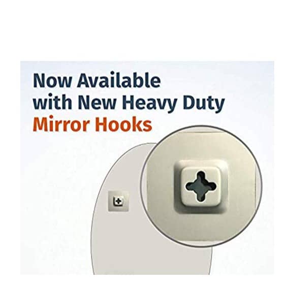 Frameless Decorative Wall Mirror 12 X 18"