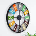 Geneva Metal Wall Clock - photo