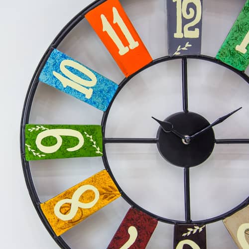 Geneva Metal Wall Clock