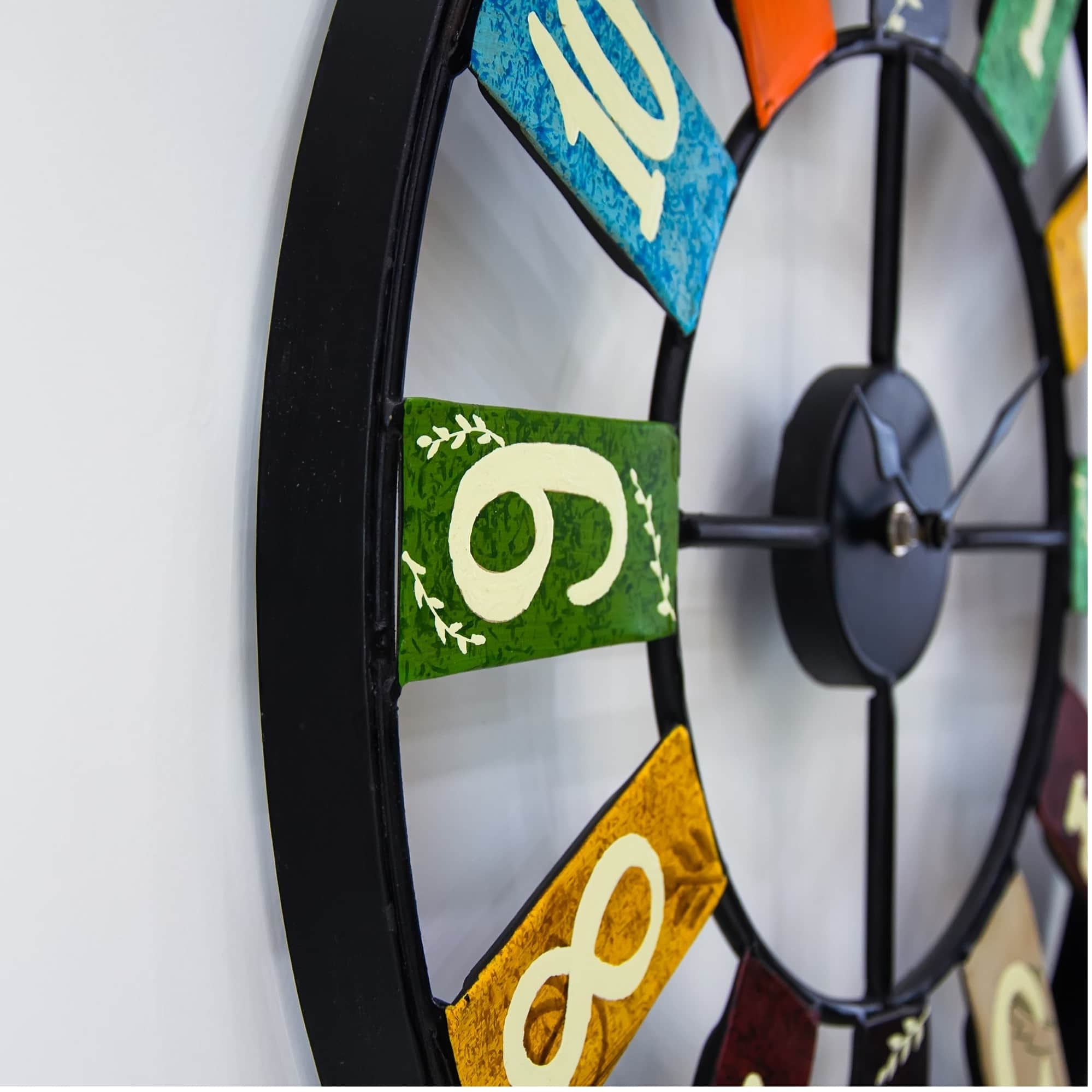 Geneva Metal Wall Clock - bottom_view