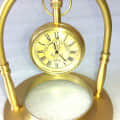 Brass Table Clock - rear_view