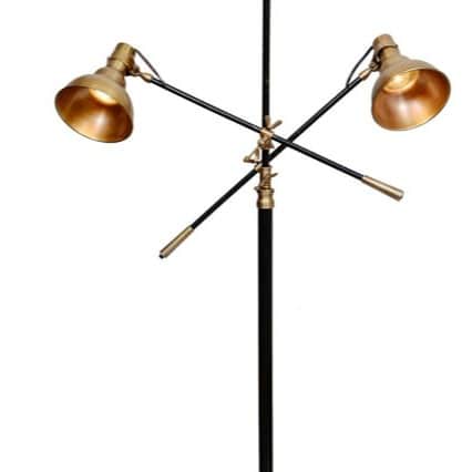 Twins Floor Lamp Light Studio Light Home Decor - left_view