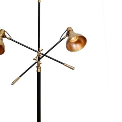 Twins Floor Lamp Light Studio Light Home Decor - right_view
