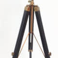 Spotlight Tripod Lamp, METAL,WOOD, Mixed - left_view