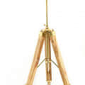 Tripod Table Lamp with Wood Base - bottom_view