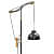 Handmade Floor Pulley Lamp - front_view