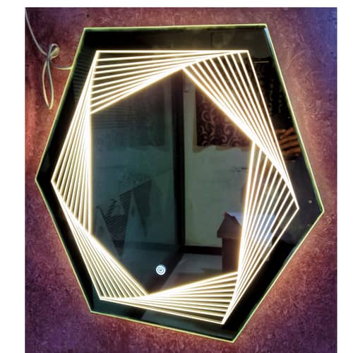 Hexa Led Mirror