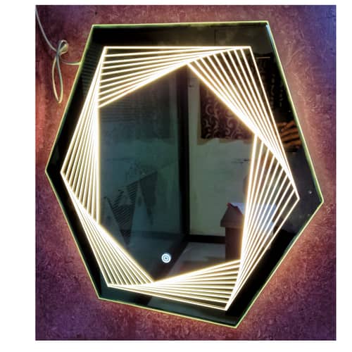 Hexa Led Mirror