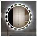 Round Led Mirror - top_view
