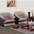 Nara 5 Seater Sofa Set in PVC Leather - front_view