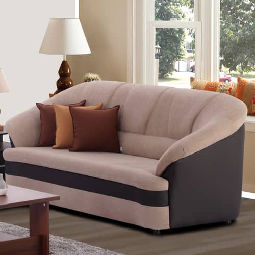 Nara 5 Seater Sofa Set in PVC Leather