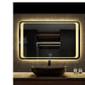Led Mirror with Sensor in Rectangular Shape - left_view